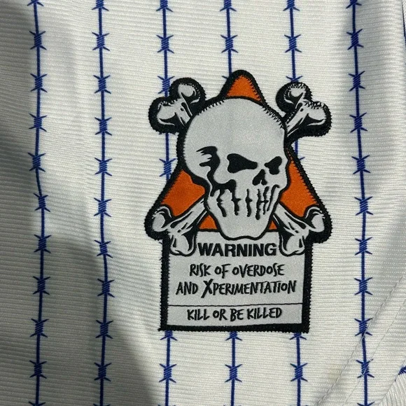 Brand X Dreamville Baseball Jersey Size L MSRP $125 NWT - Picture 2 of 8